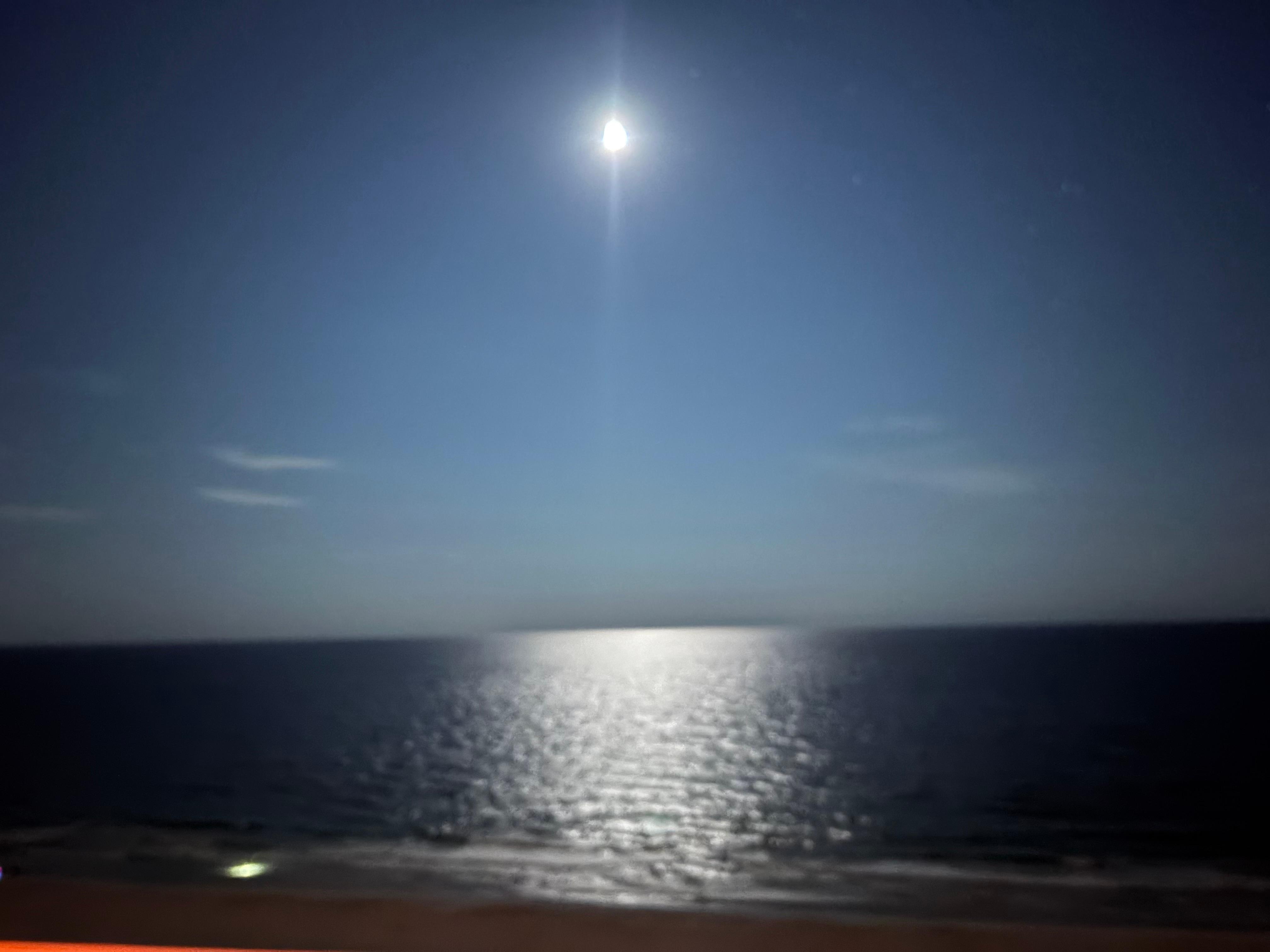 The view at night! Perfection. 