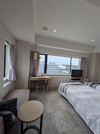 今回はコーナーの部屋にグレードアップしてくれた