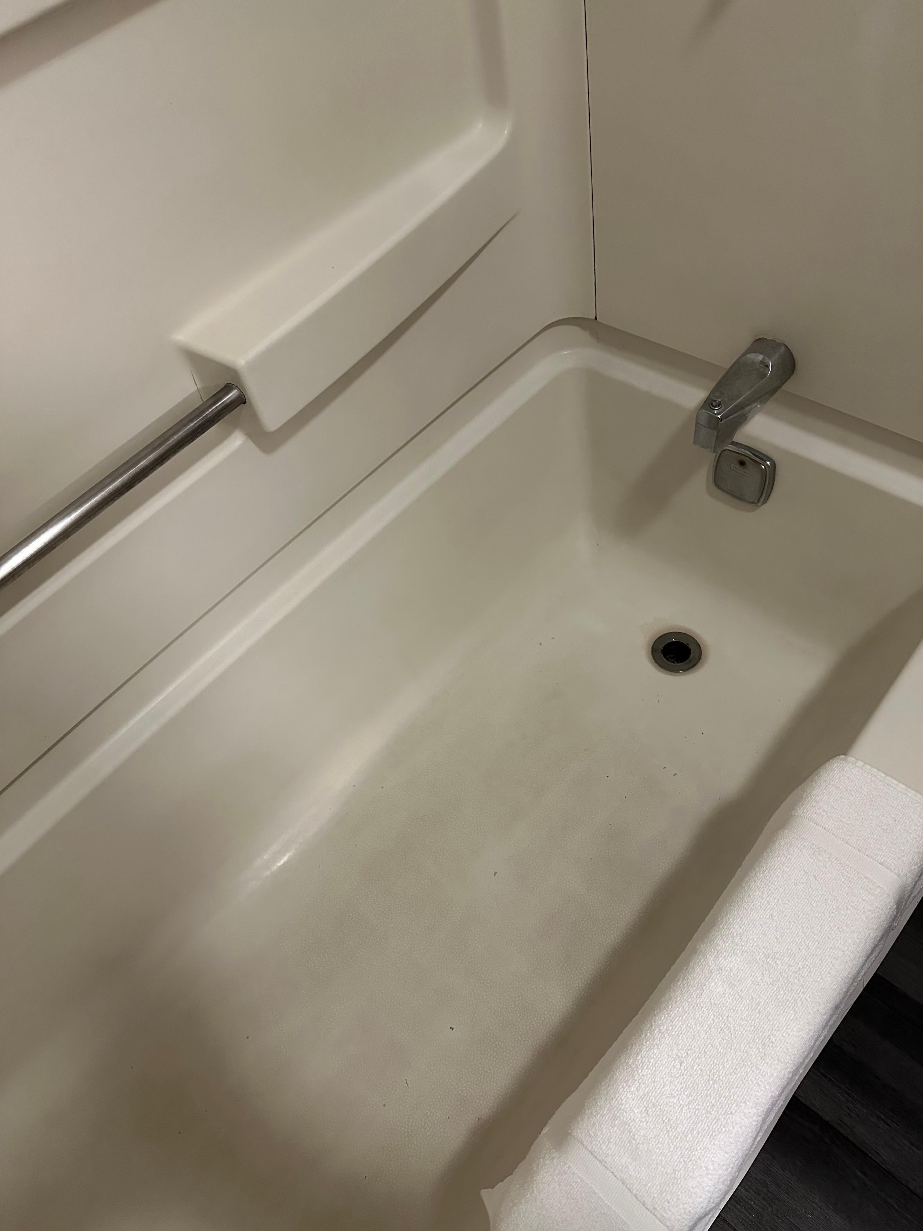 Stained tub