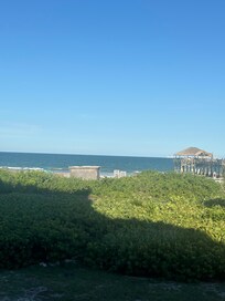 Picture from the ocean front balcony