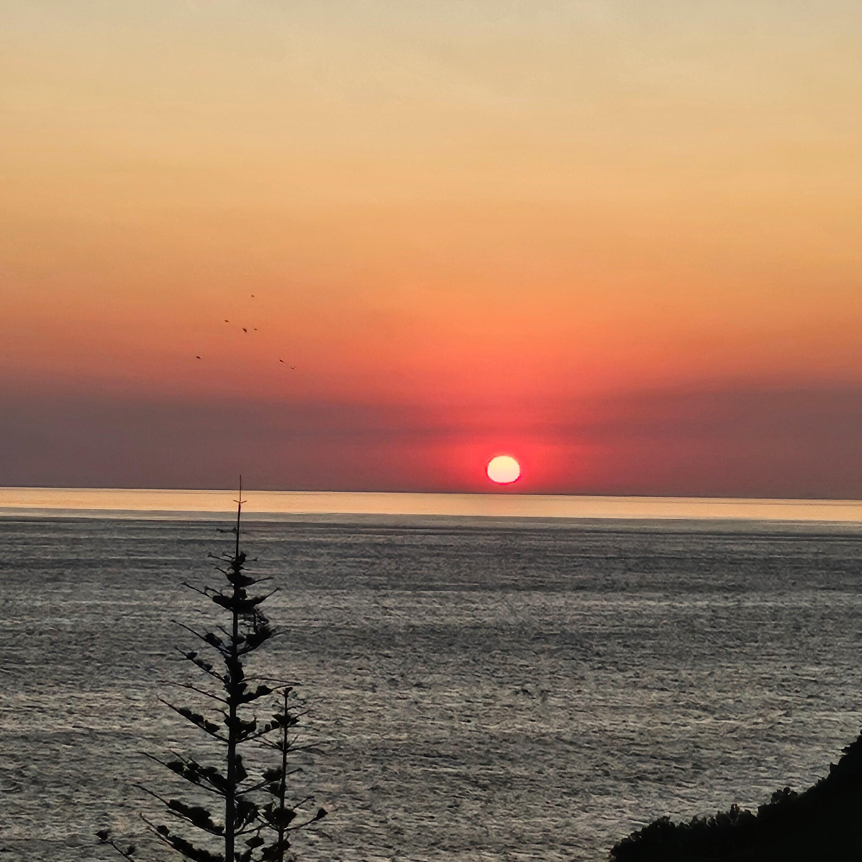 Sunrise - view from Sea View Room