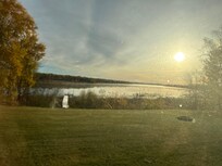 View out our living room window