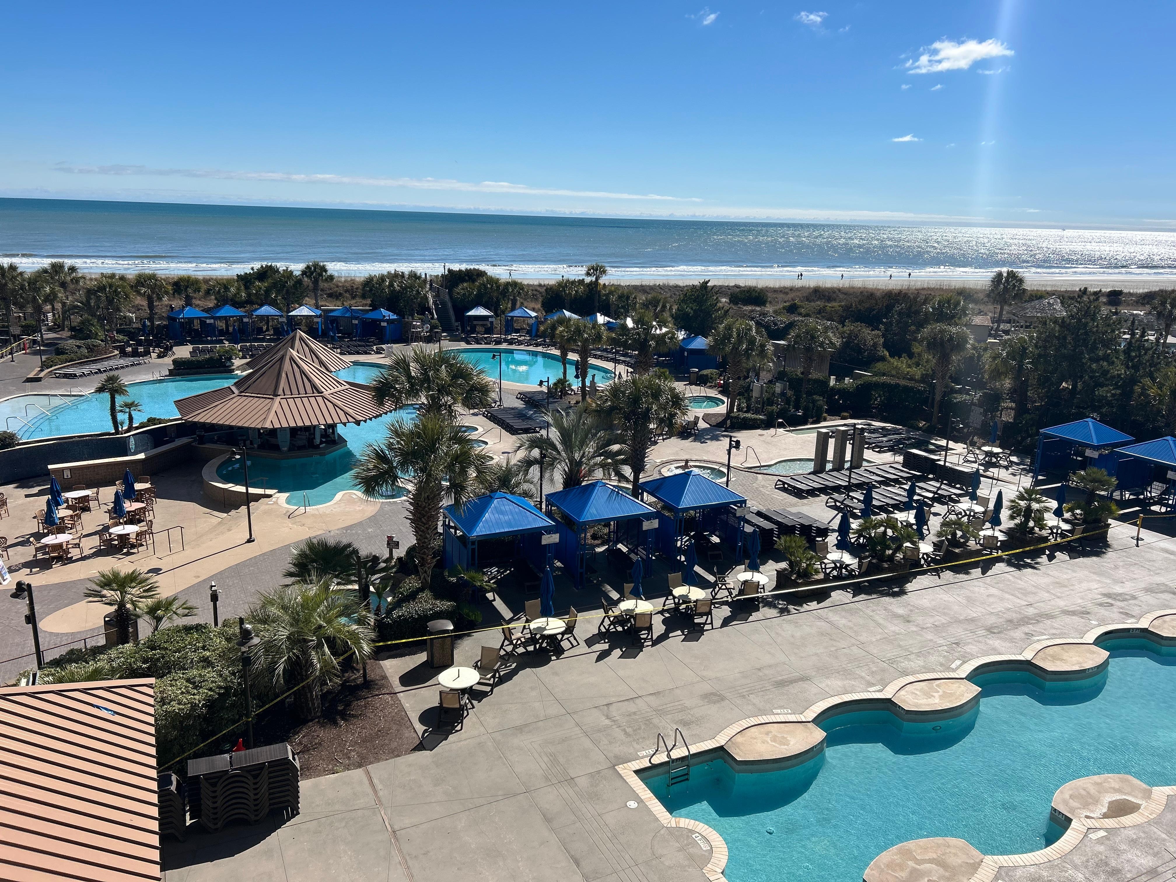 View from the balcony