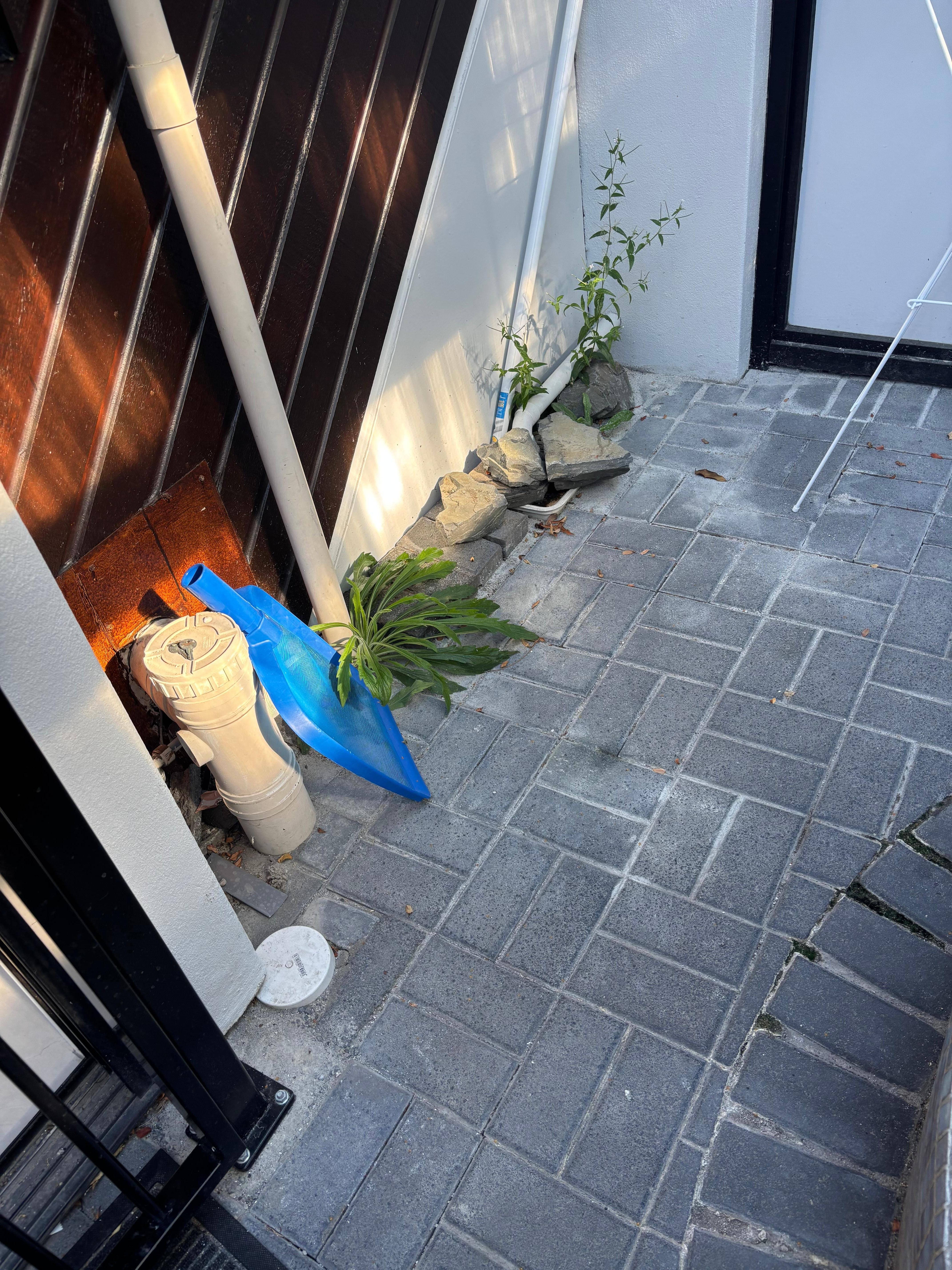 ‘Stuff’ laying around patio