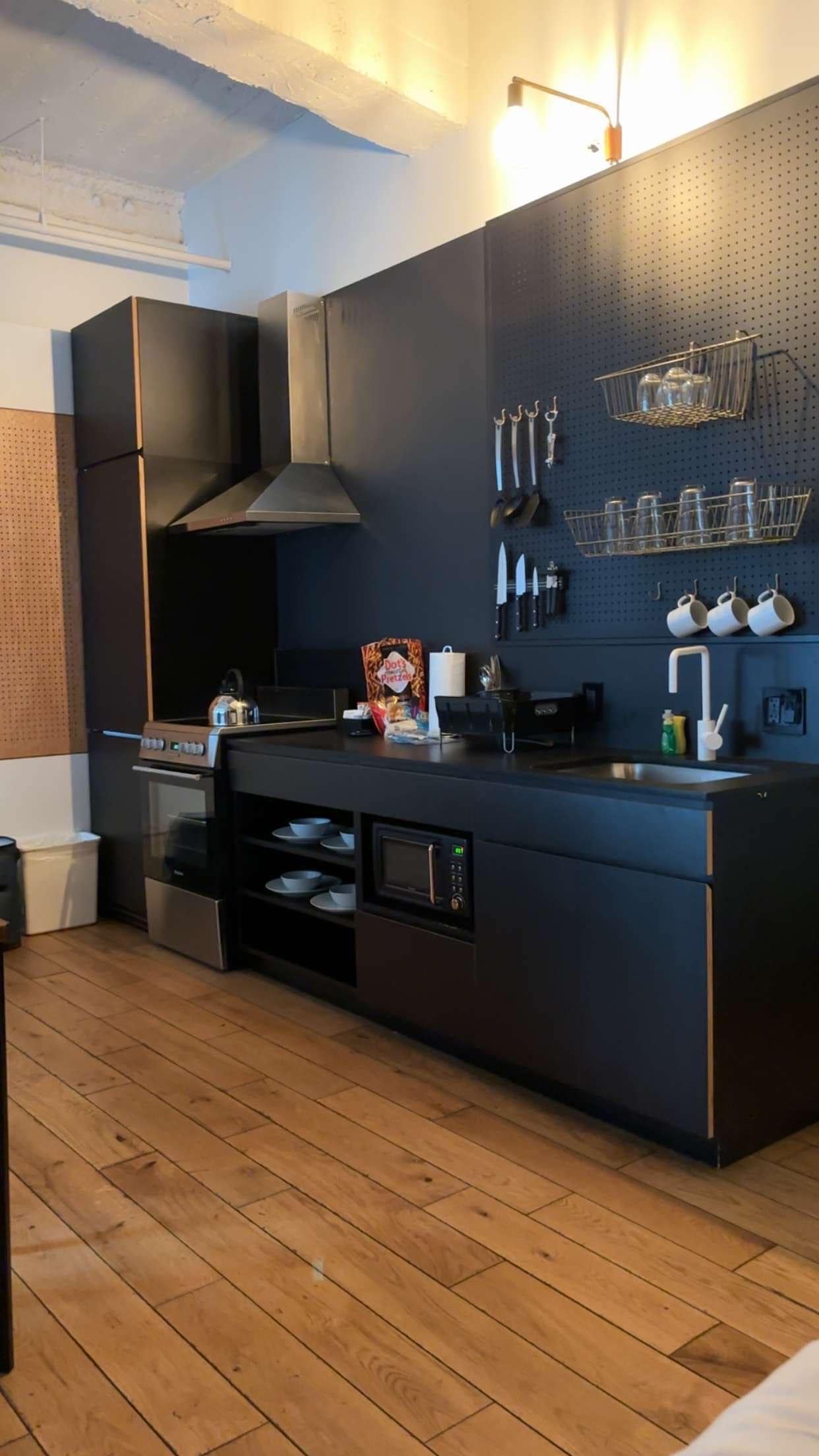 Equipped kitchen