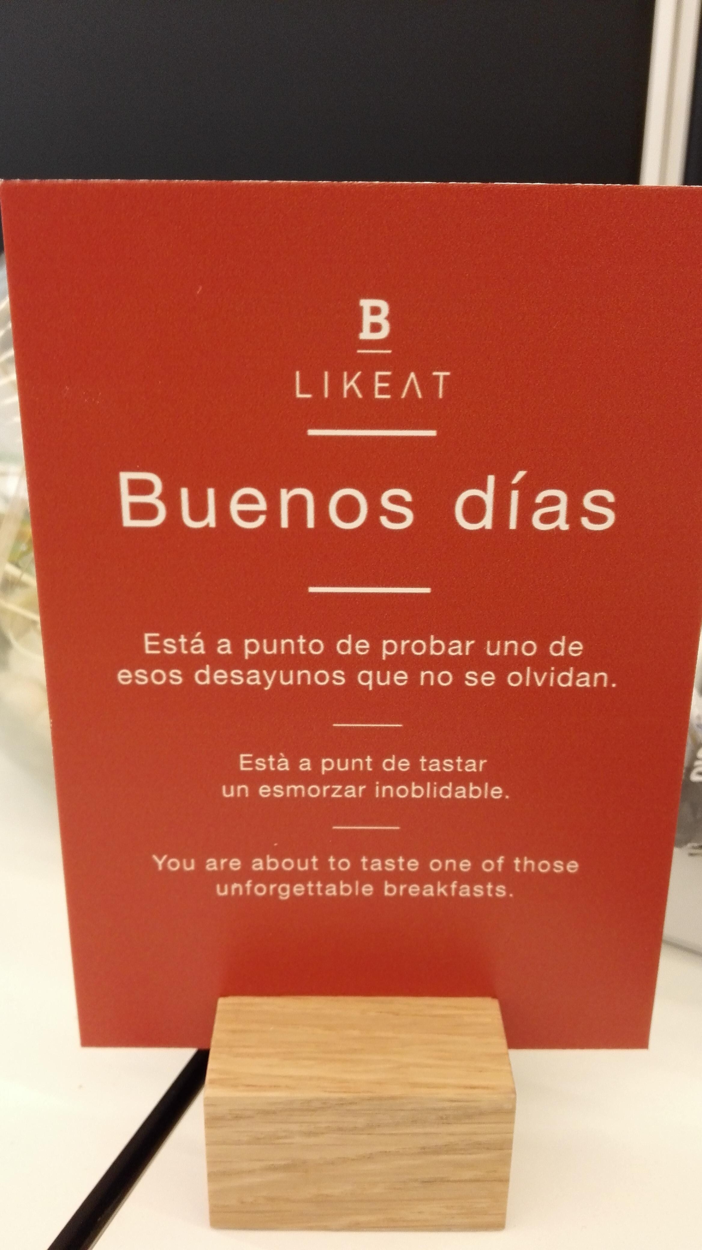 Perfect breakfast...
