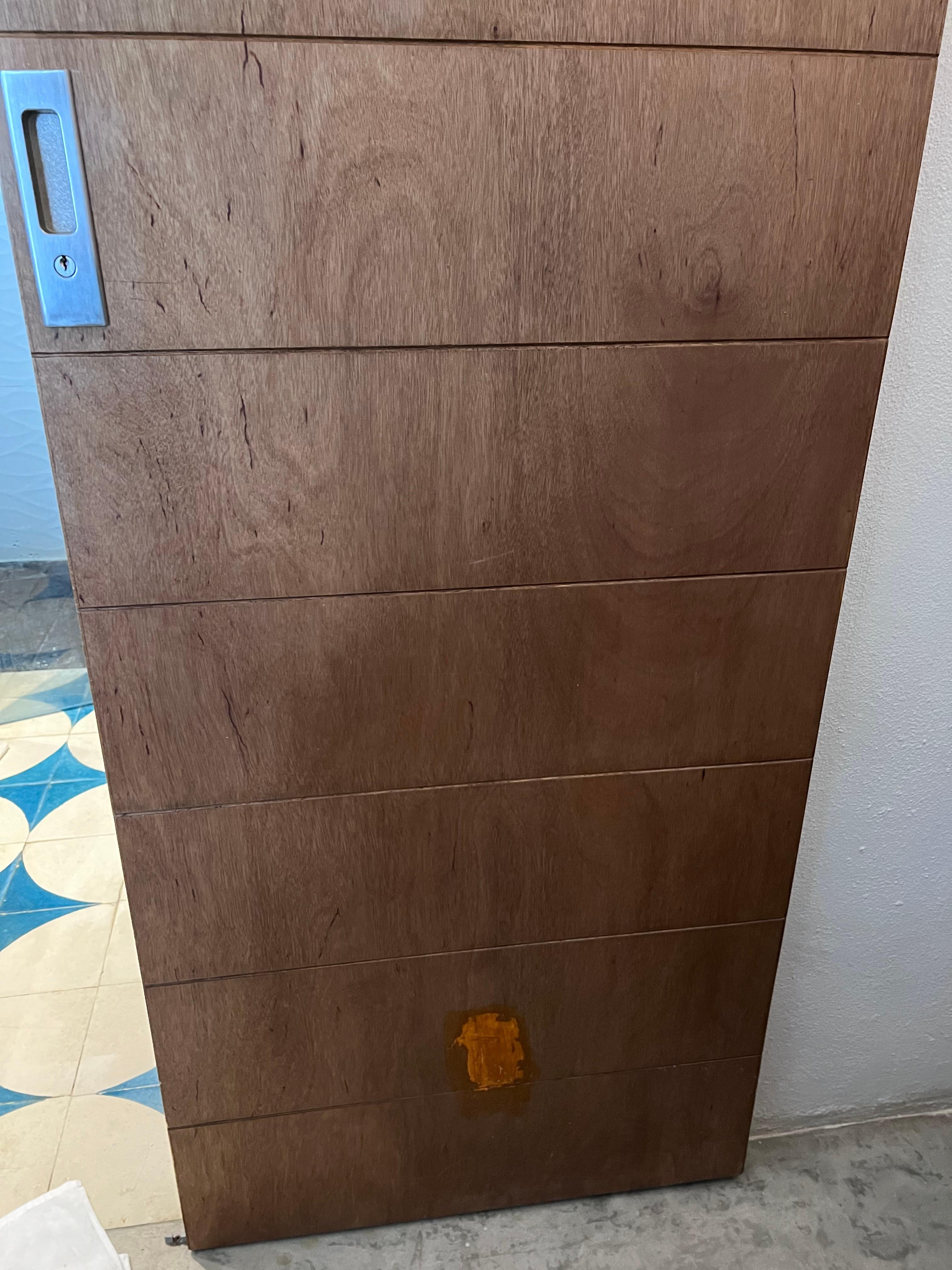 Bathroom door