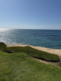 Gorgeous view and flat area to sit directly across the street.