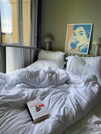 Gemütliches Bett