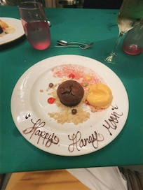 Had a great dinner on the beach!