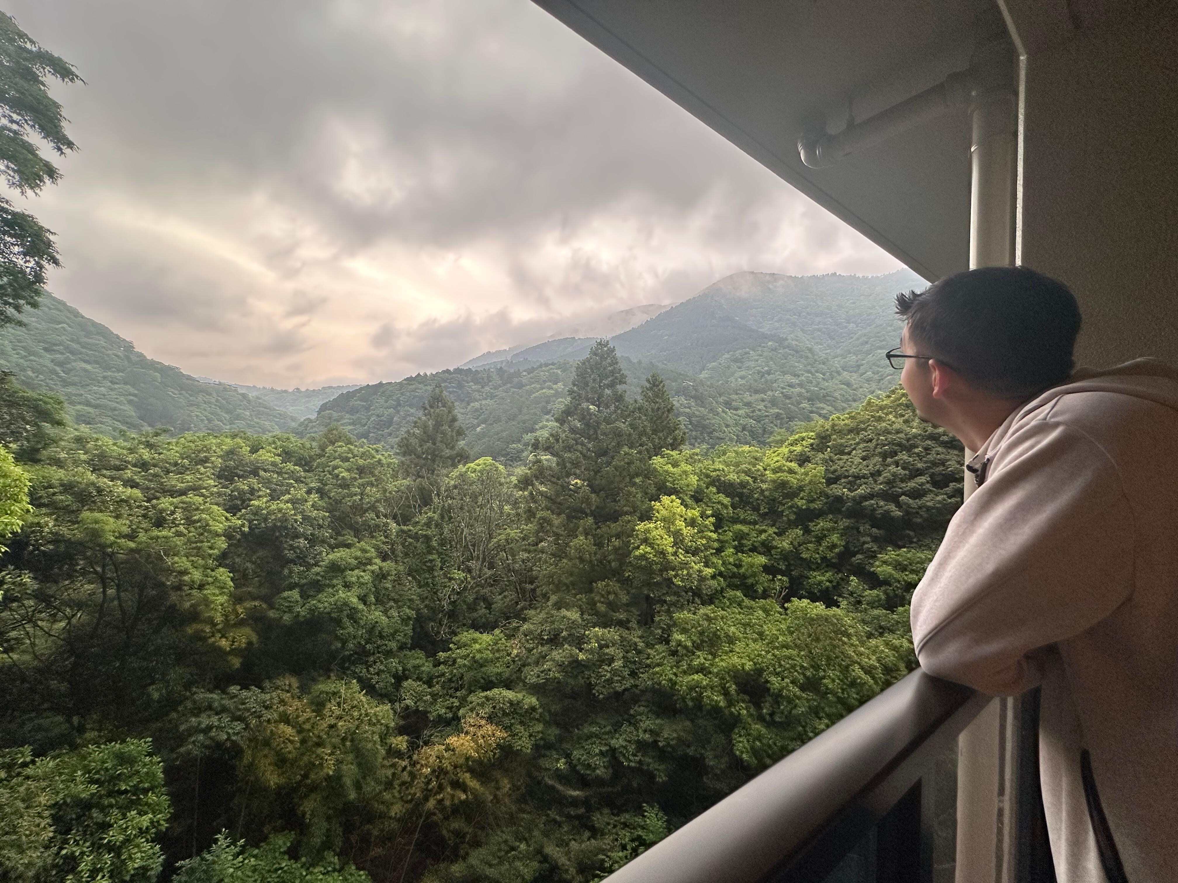 View outside our room!