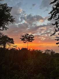 Sunset at La Cusinga Lodge