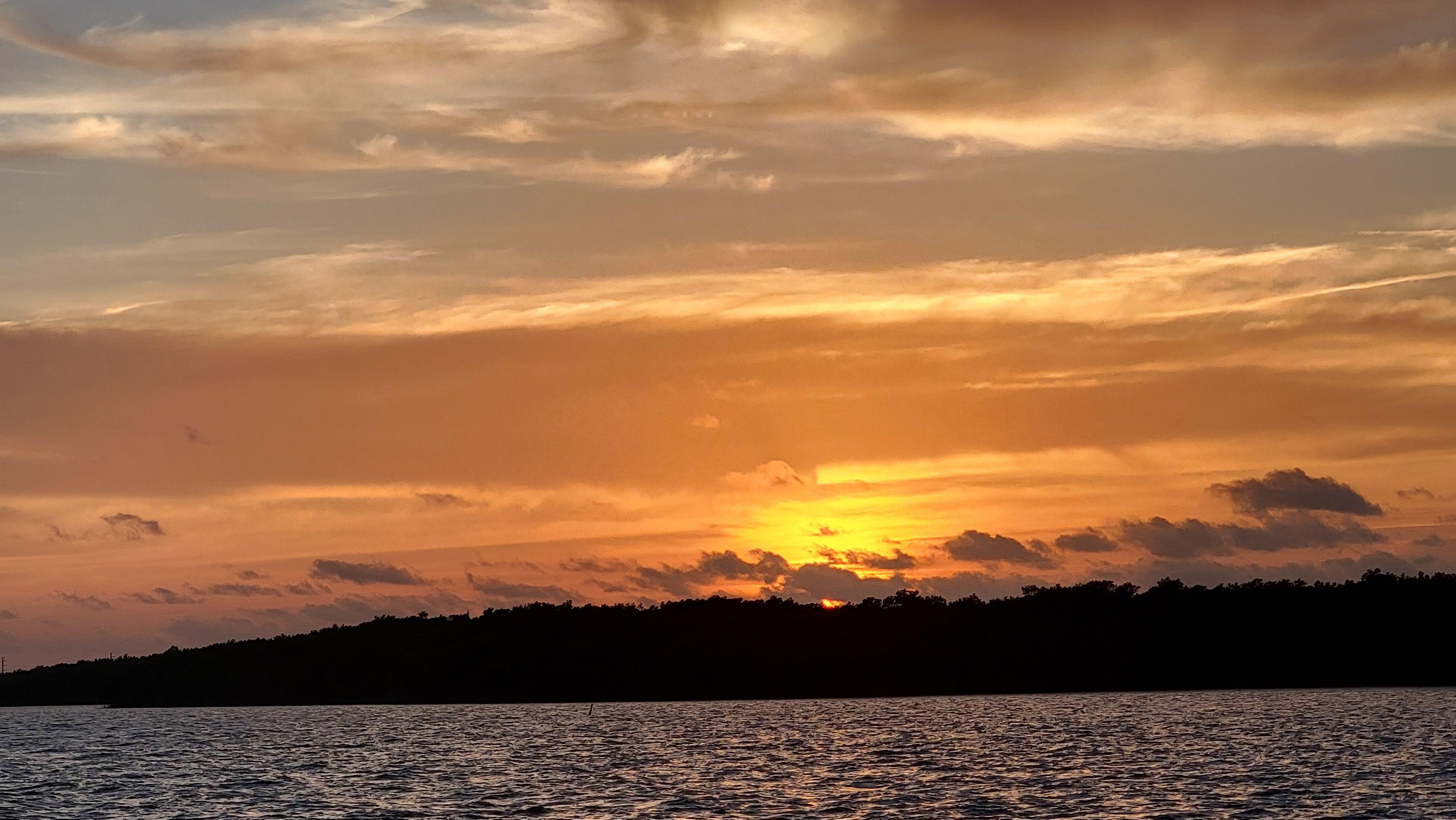 Sunset from the jetty