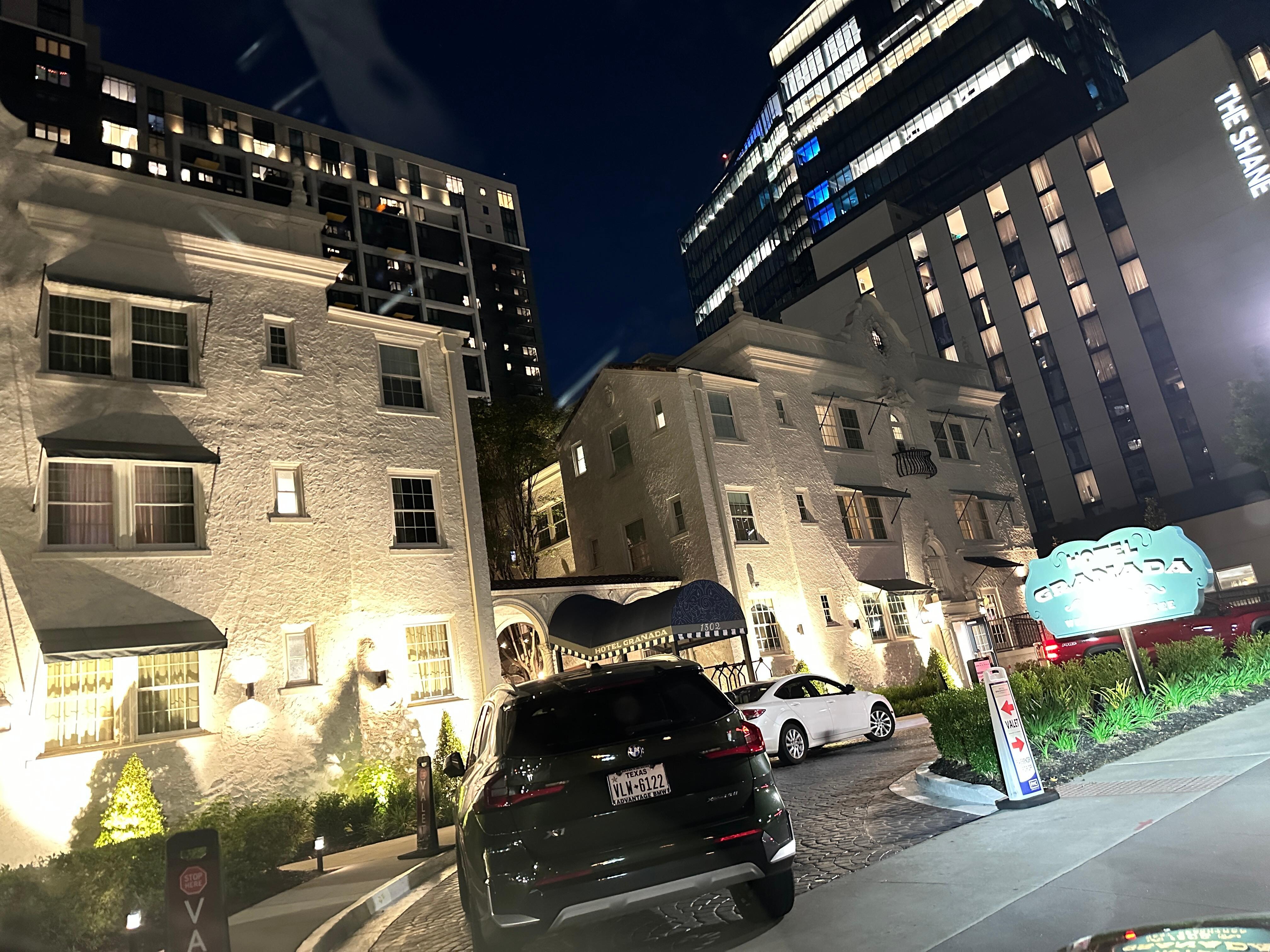 Front of the Hotel