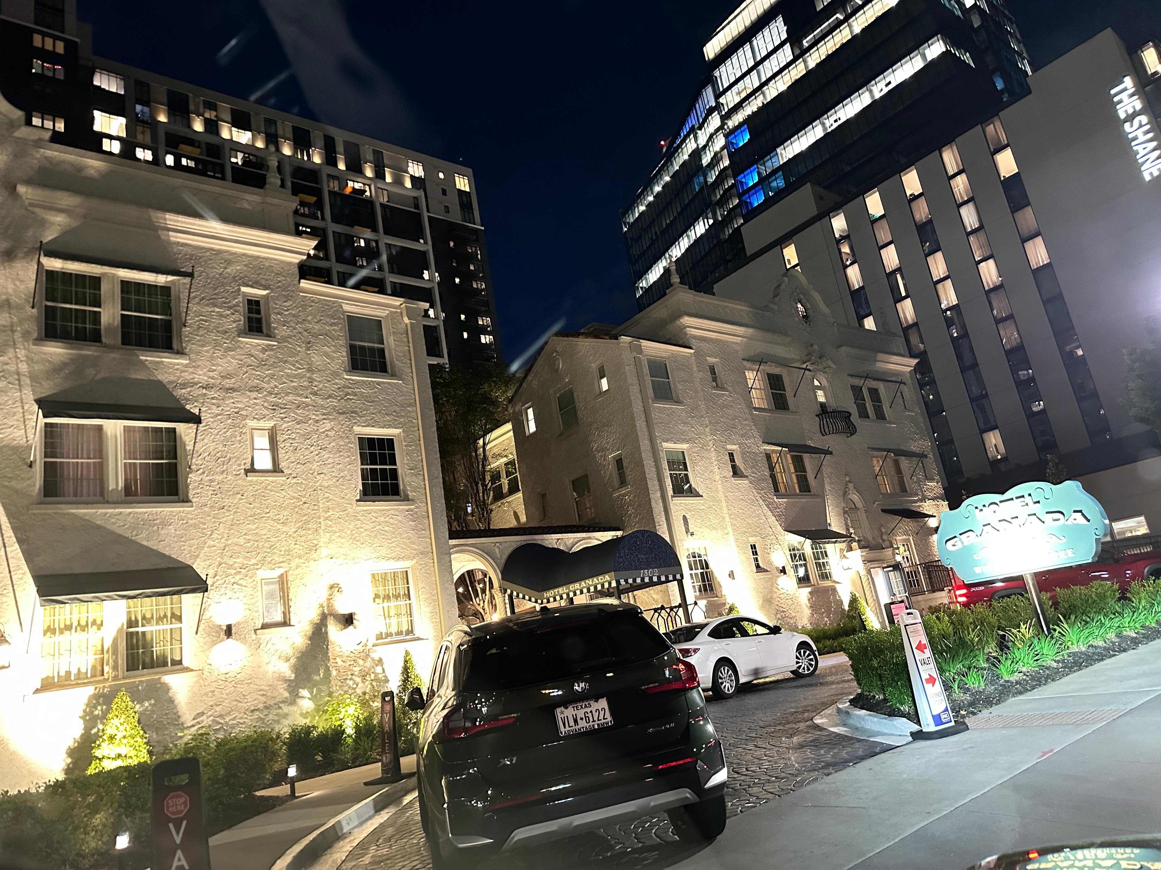 Front of the Hotel