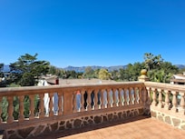 Meerblick von der Dachterrasse