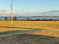 Morning coffee on the deck.