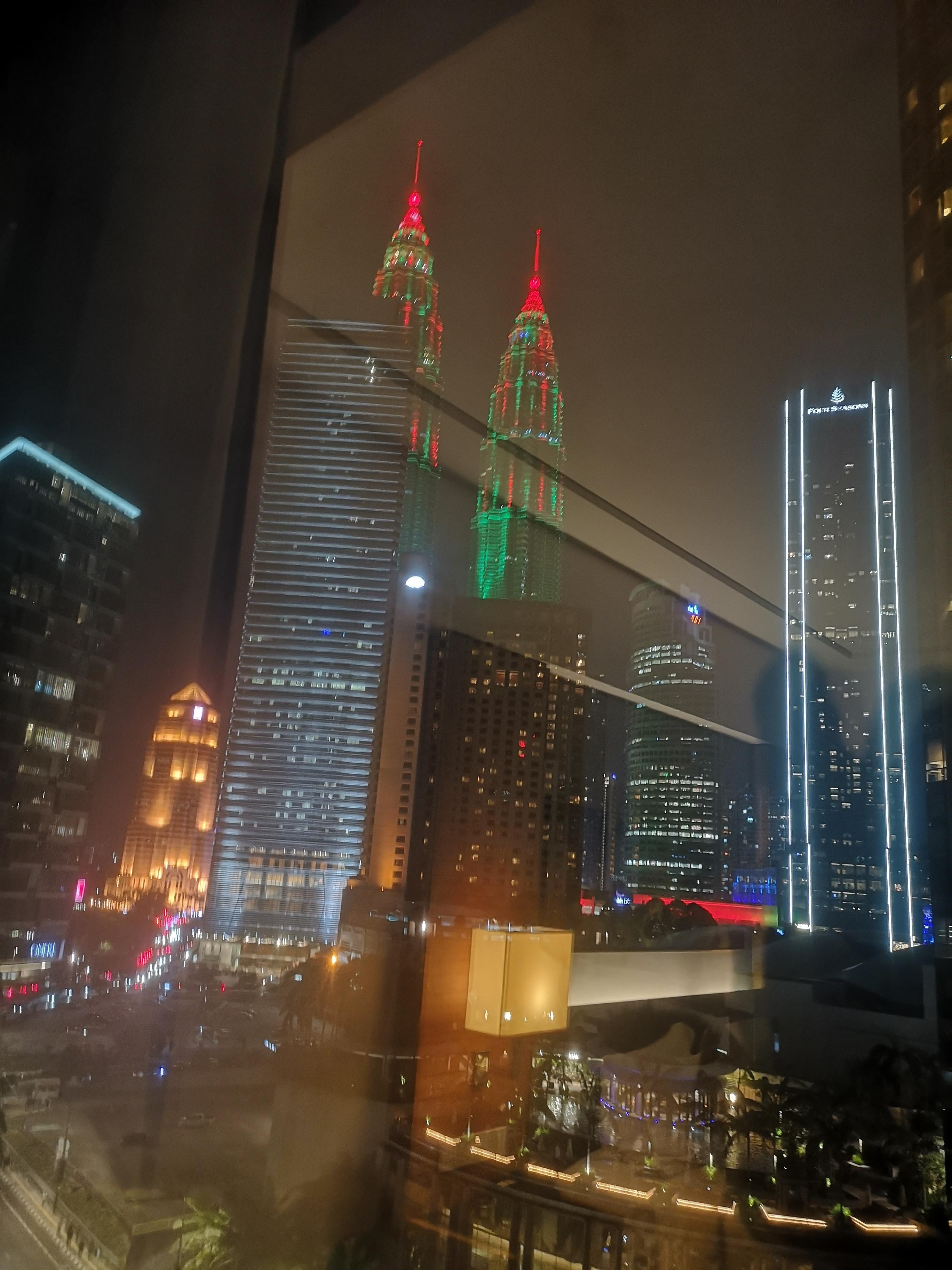 View from the hotel room