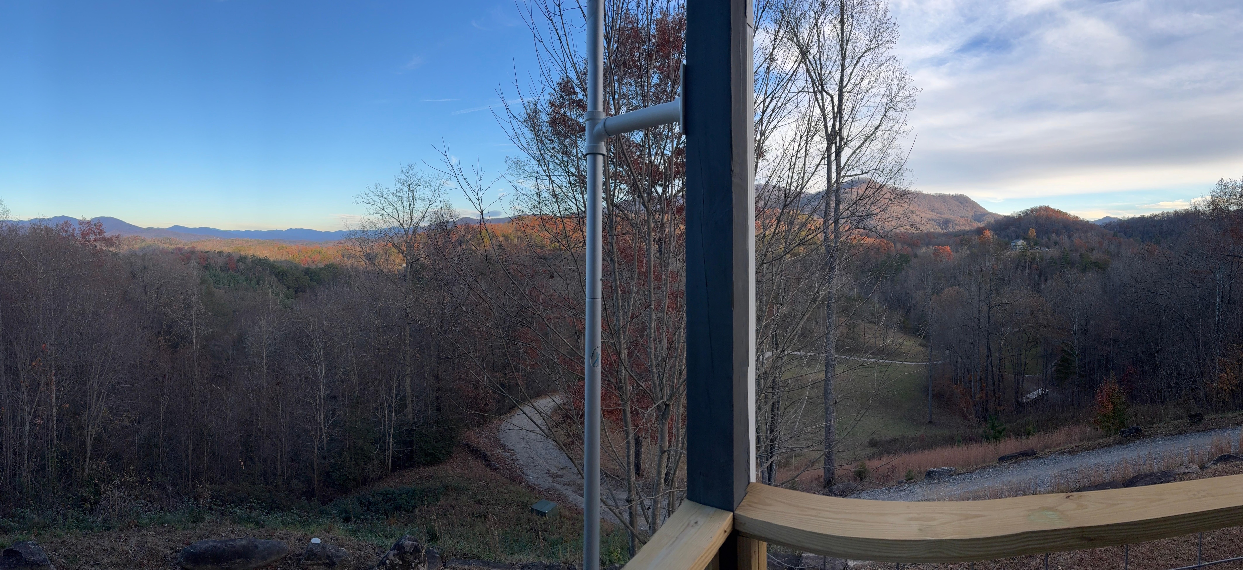 Panoramic view from front porch