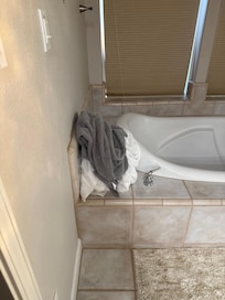 used towels