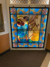 Hotel staircase