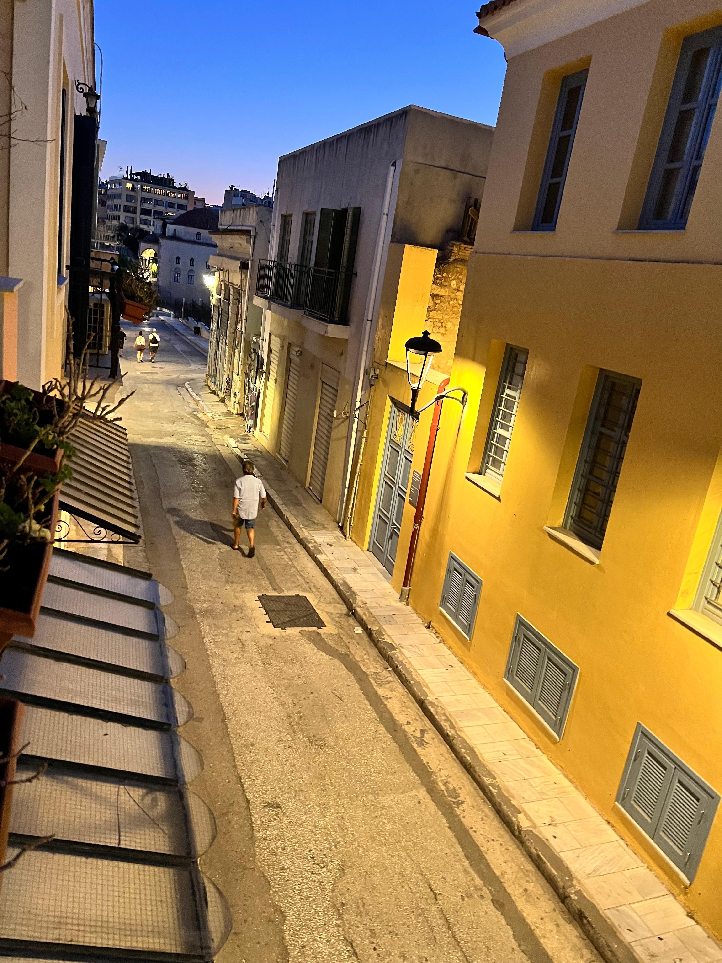 View from the morning balcony 