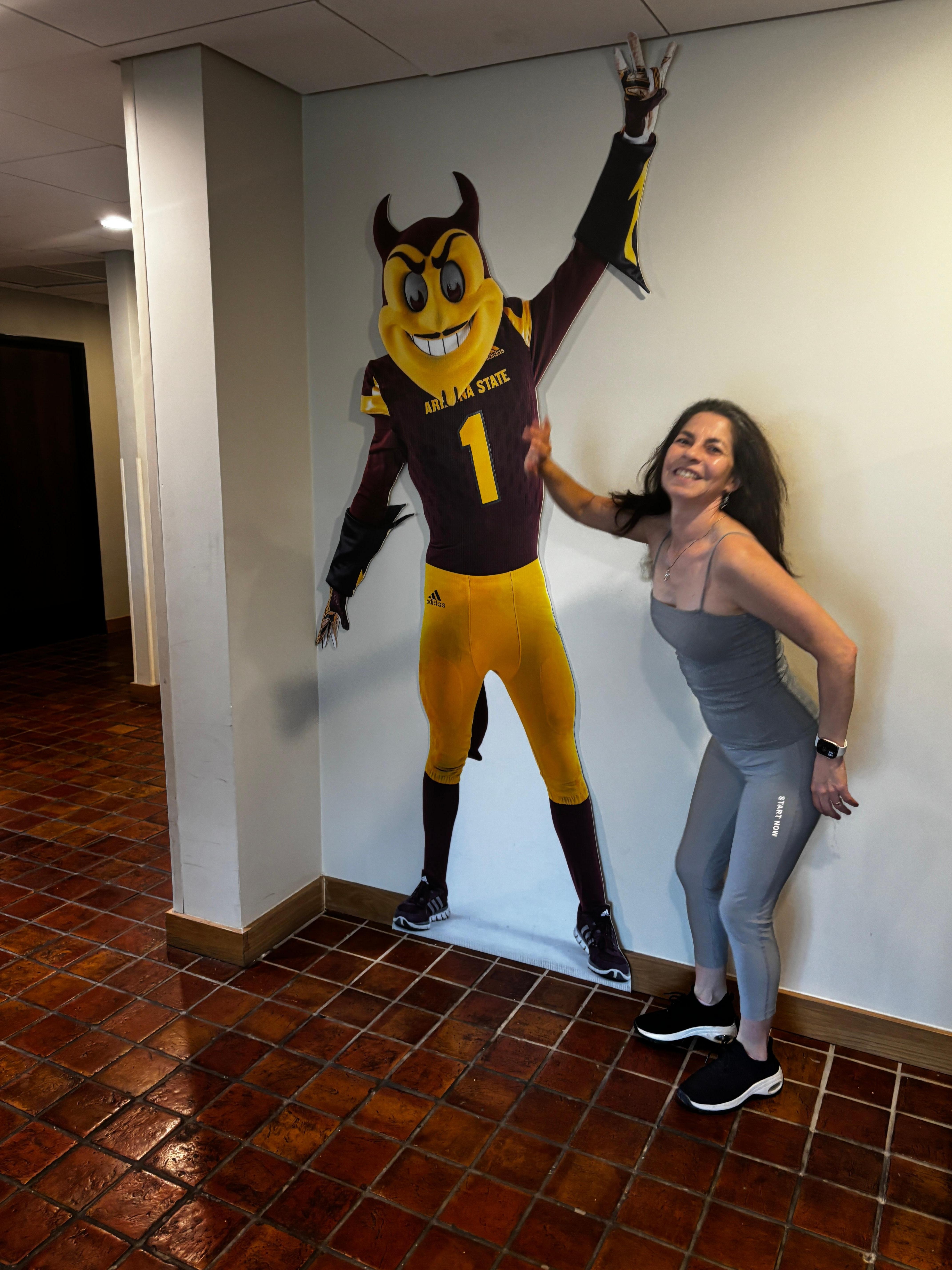 I did high fived it. :)