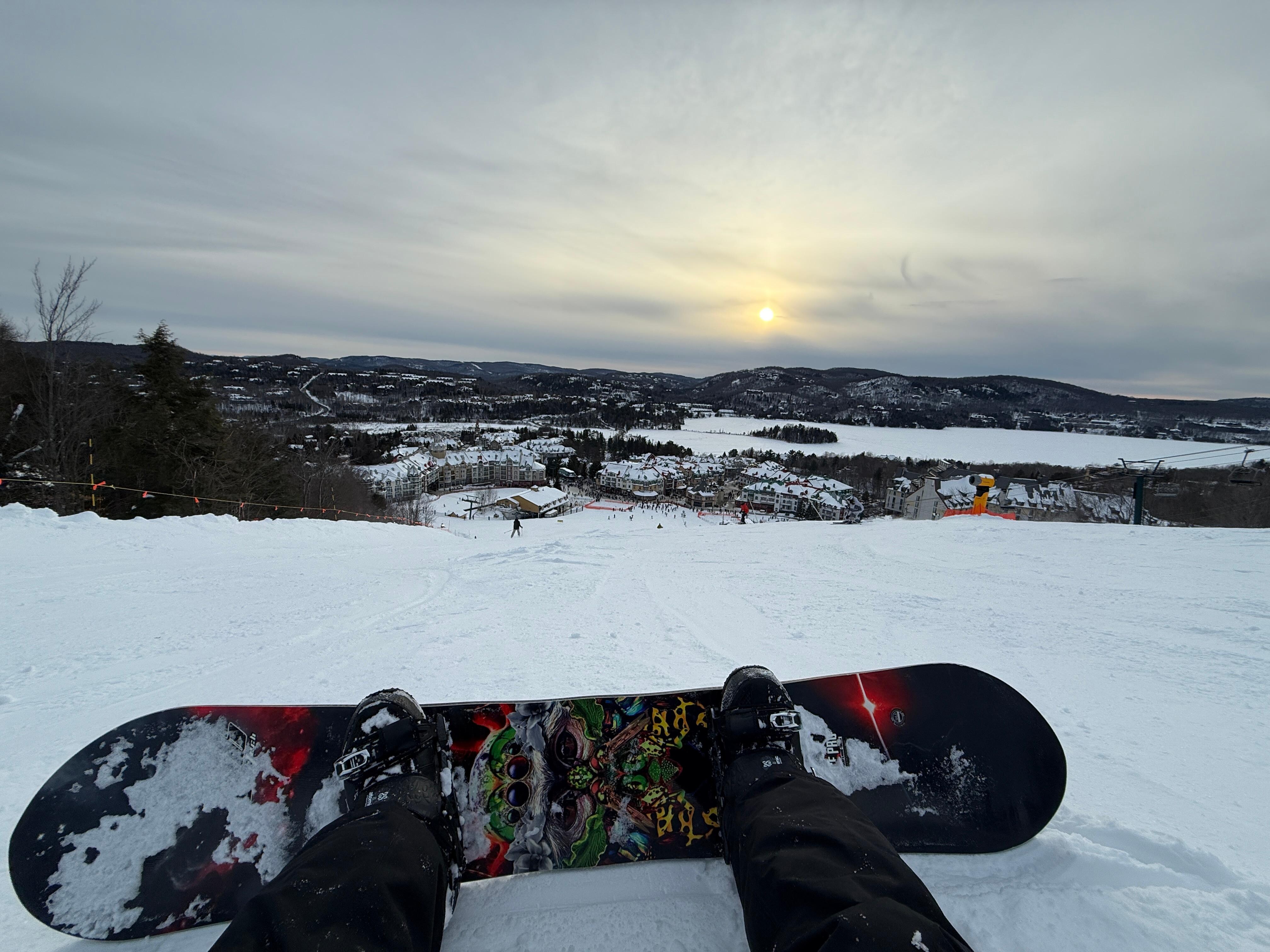 Mont Tremblant Skiing 12 minutes away beautiful view from the slopes.