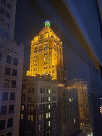 View from our original room.