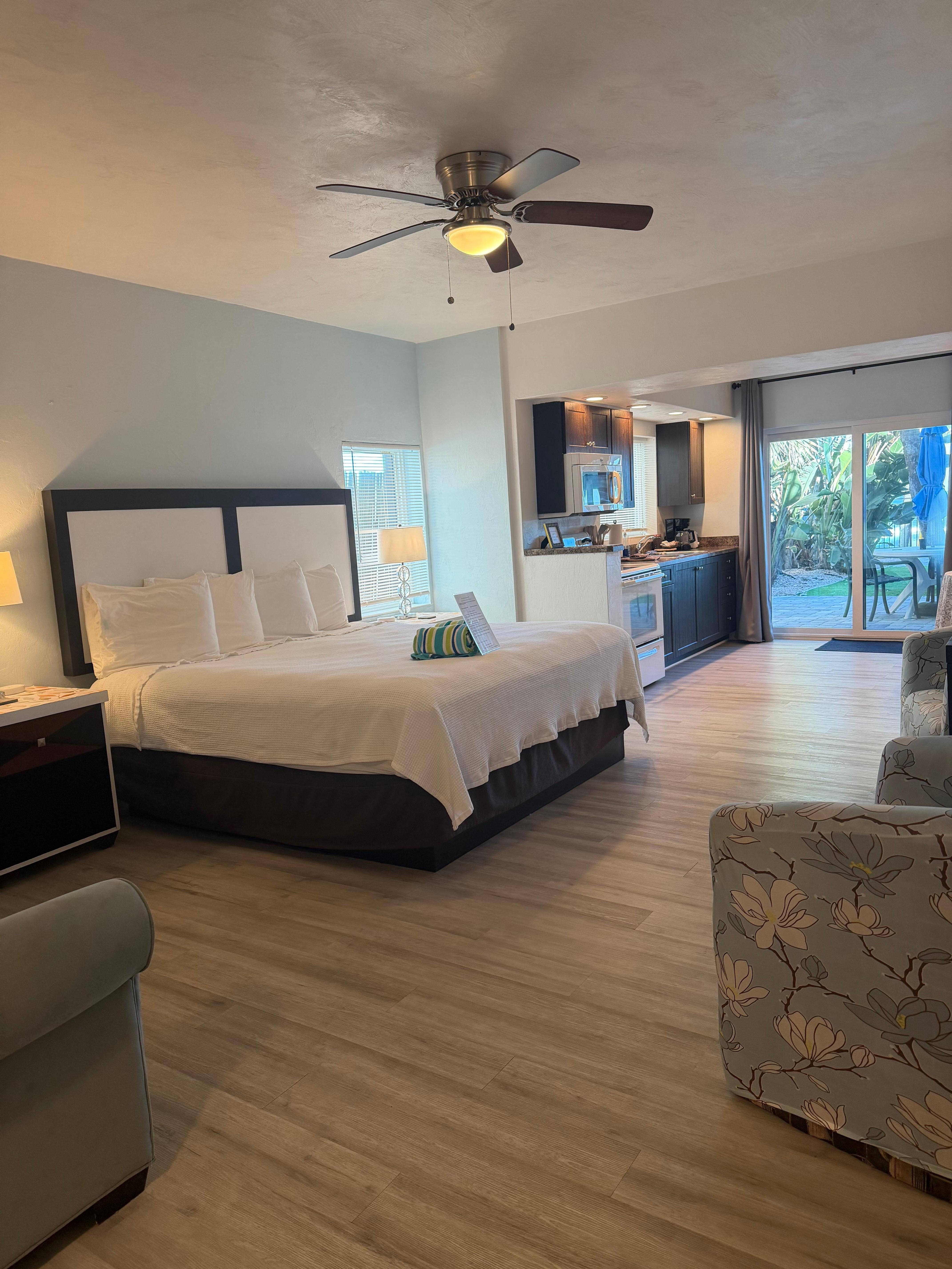 Cabana Sleeping/Kitchen Area