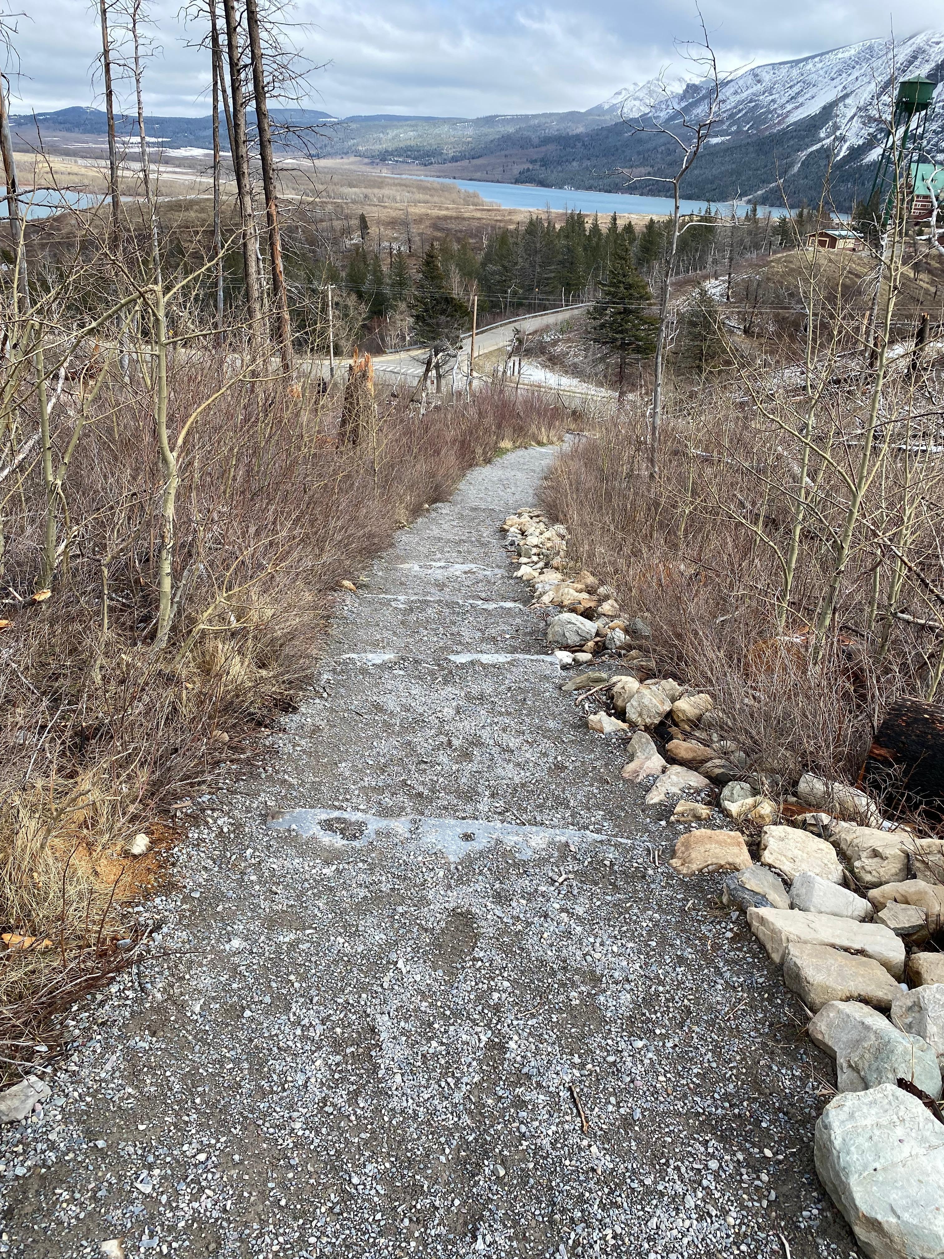 On the way to Prince of Whales Hotel 