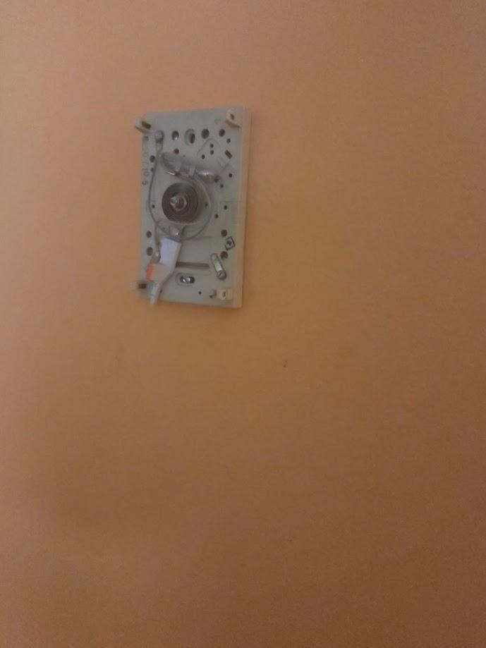 Exposed thermostat