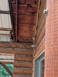 Camera facing hot tub