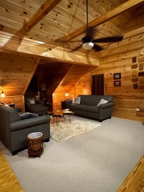 Upstairs living space