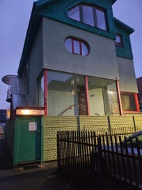 Looking a nit strange but inside absolutely nice and cosy