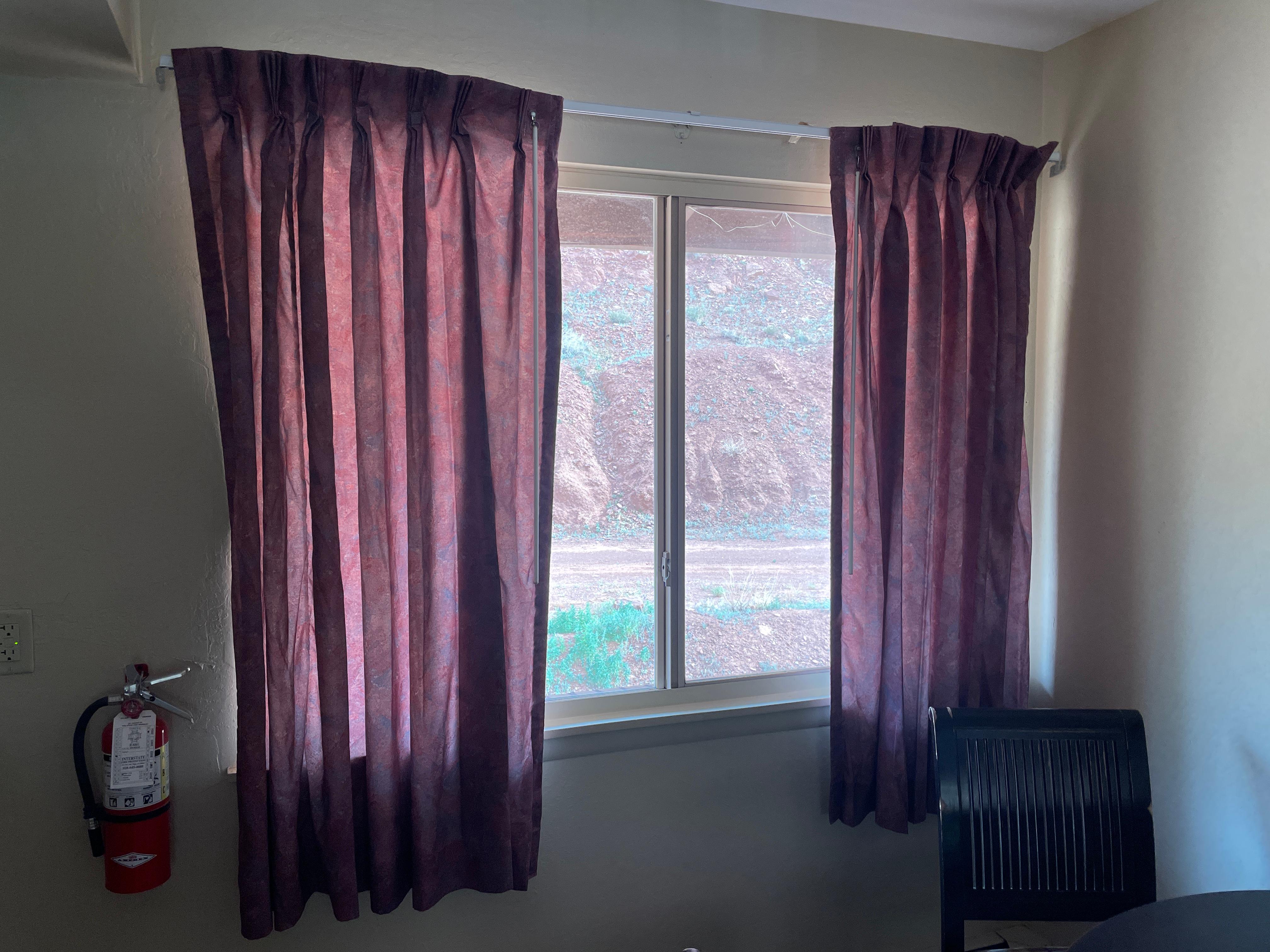 Drapes that won’t close