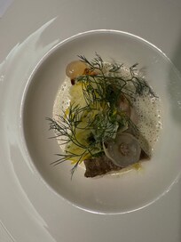 Fish main course 1st night