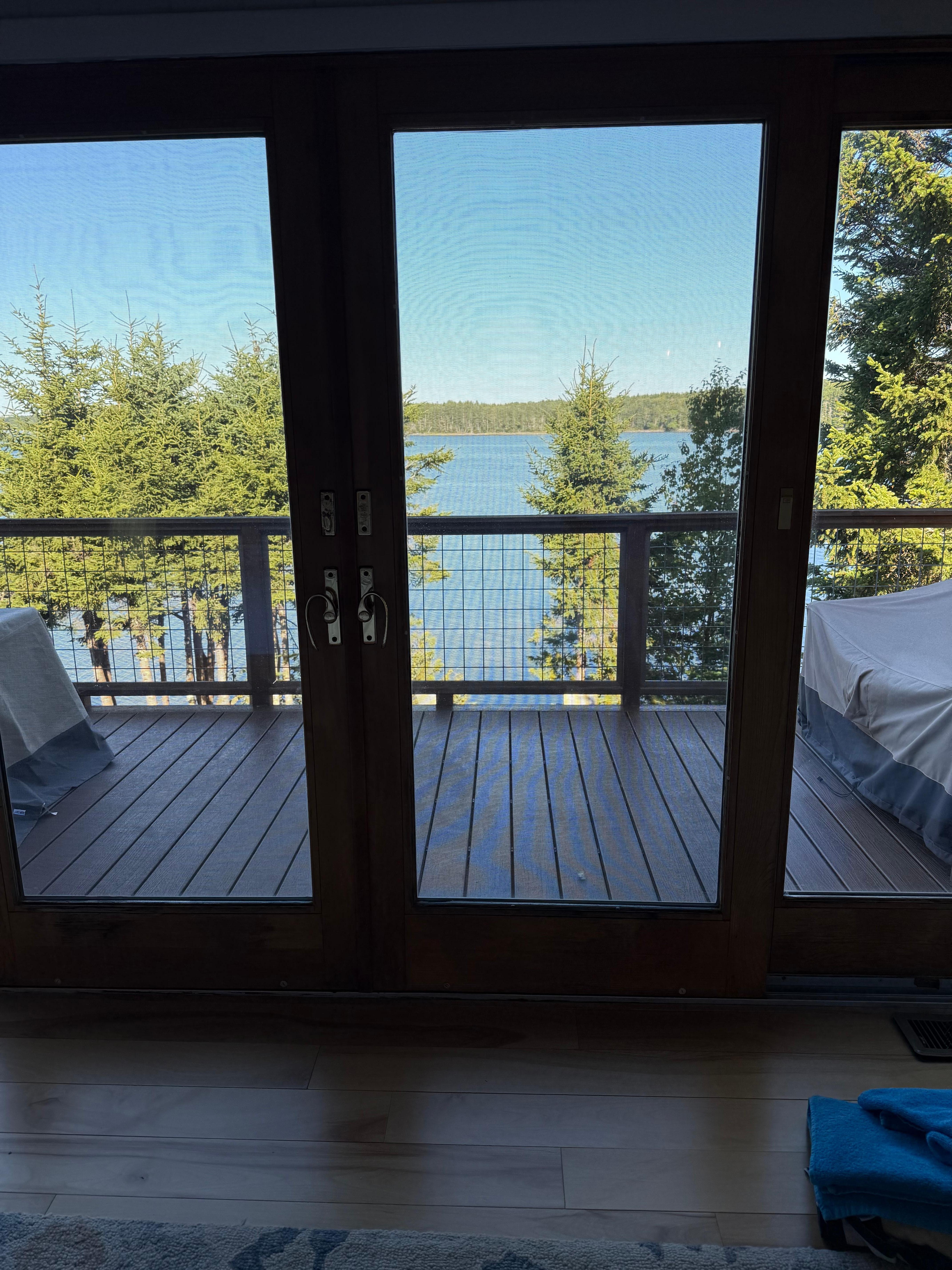 Morning view from bed!!