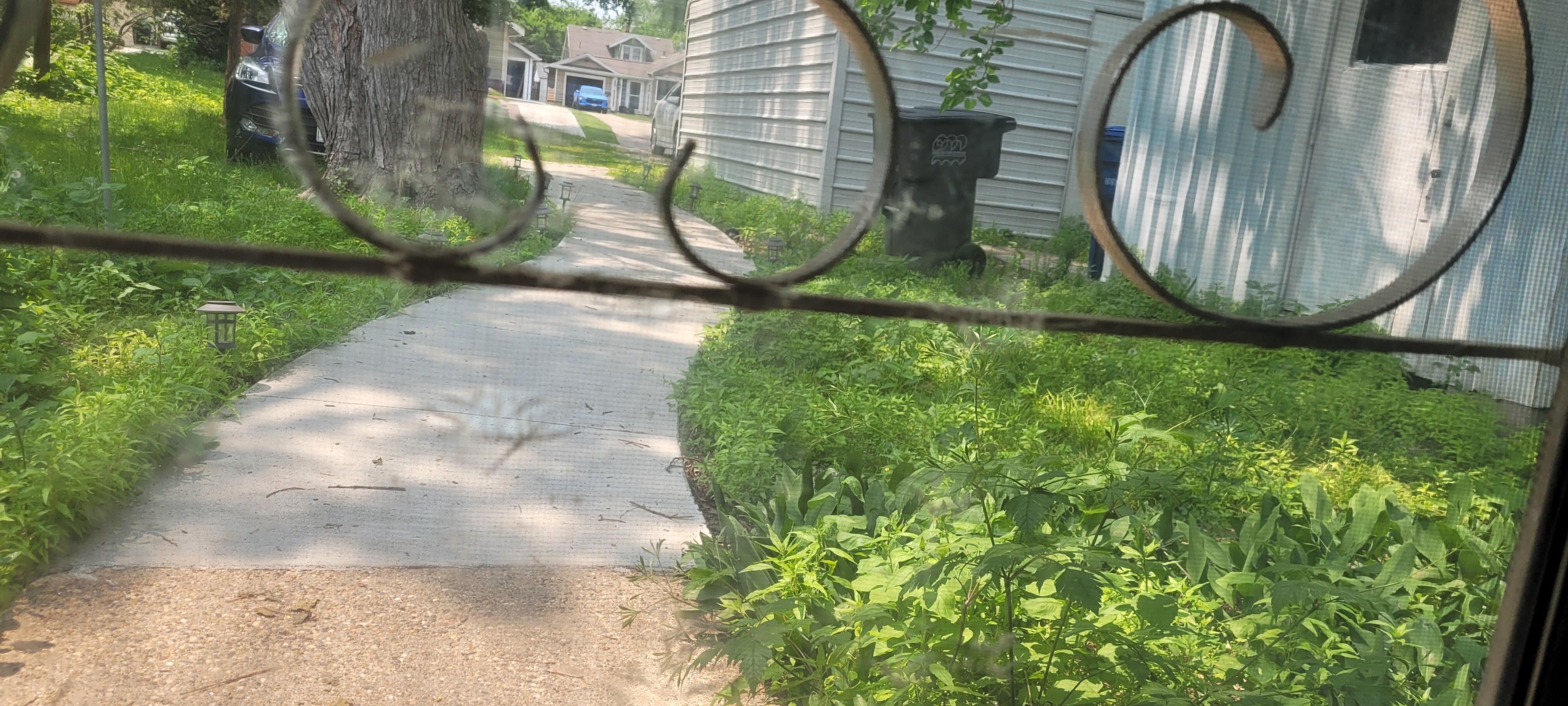 Holes in screen