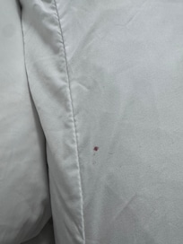 Why use this stained pillowcase