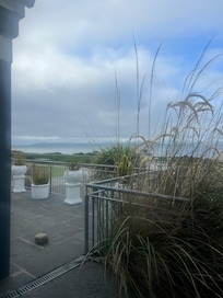View from sitting room In reception