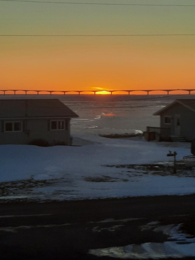 Our view while having our dinner.