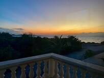 Sunset from the balcony