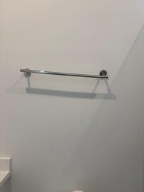 Towel rack broken