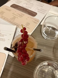 Christmas drink, plus the ginger kiwi, pineapple drink was my favourite.