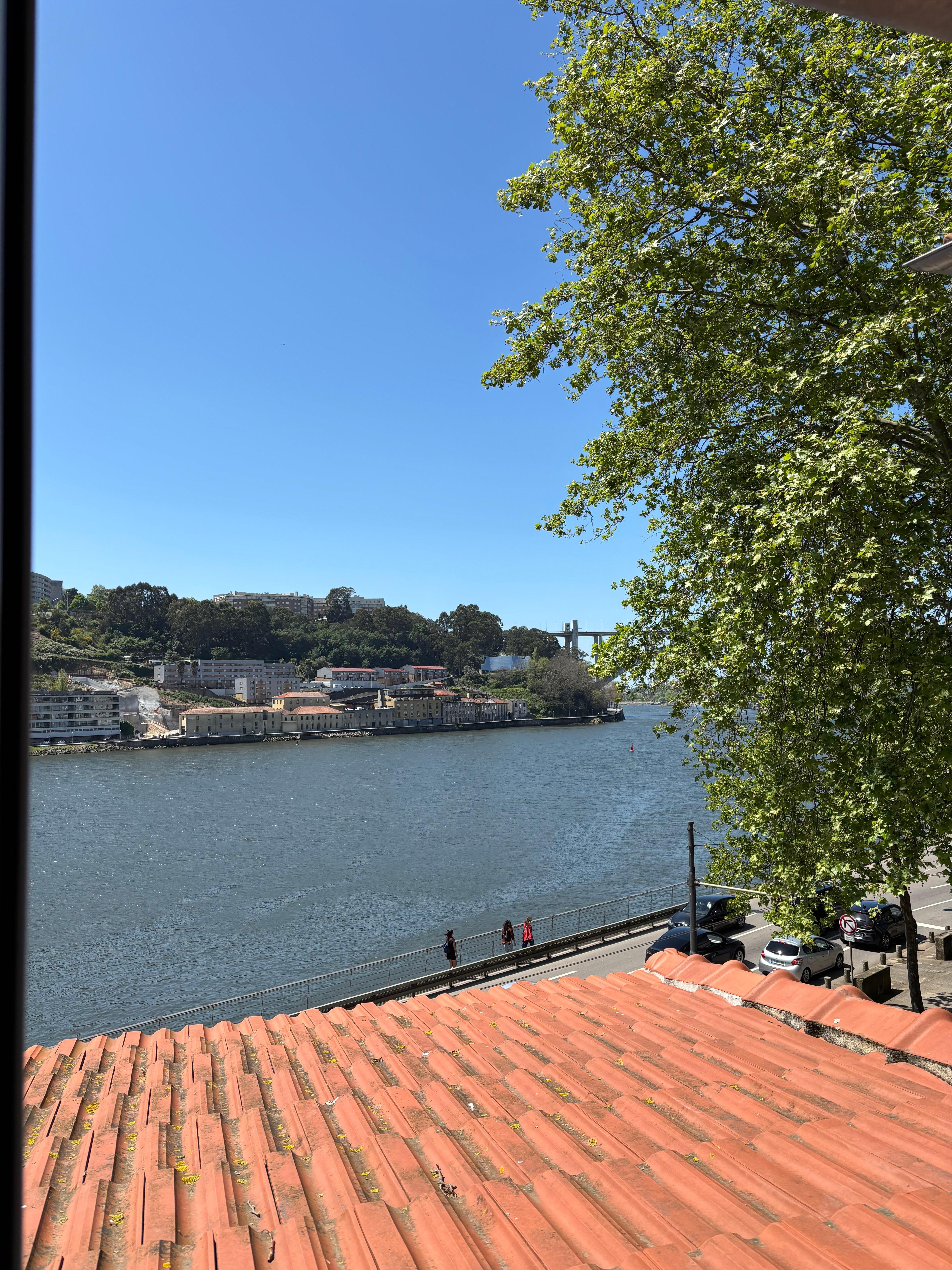 Bedroom view to the river