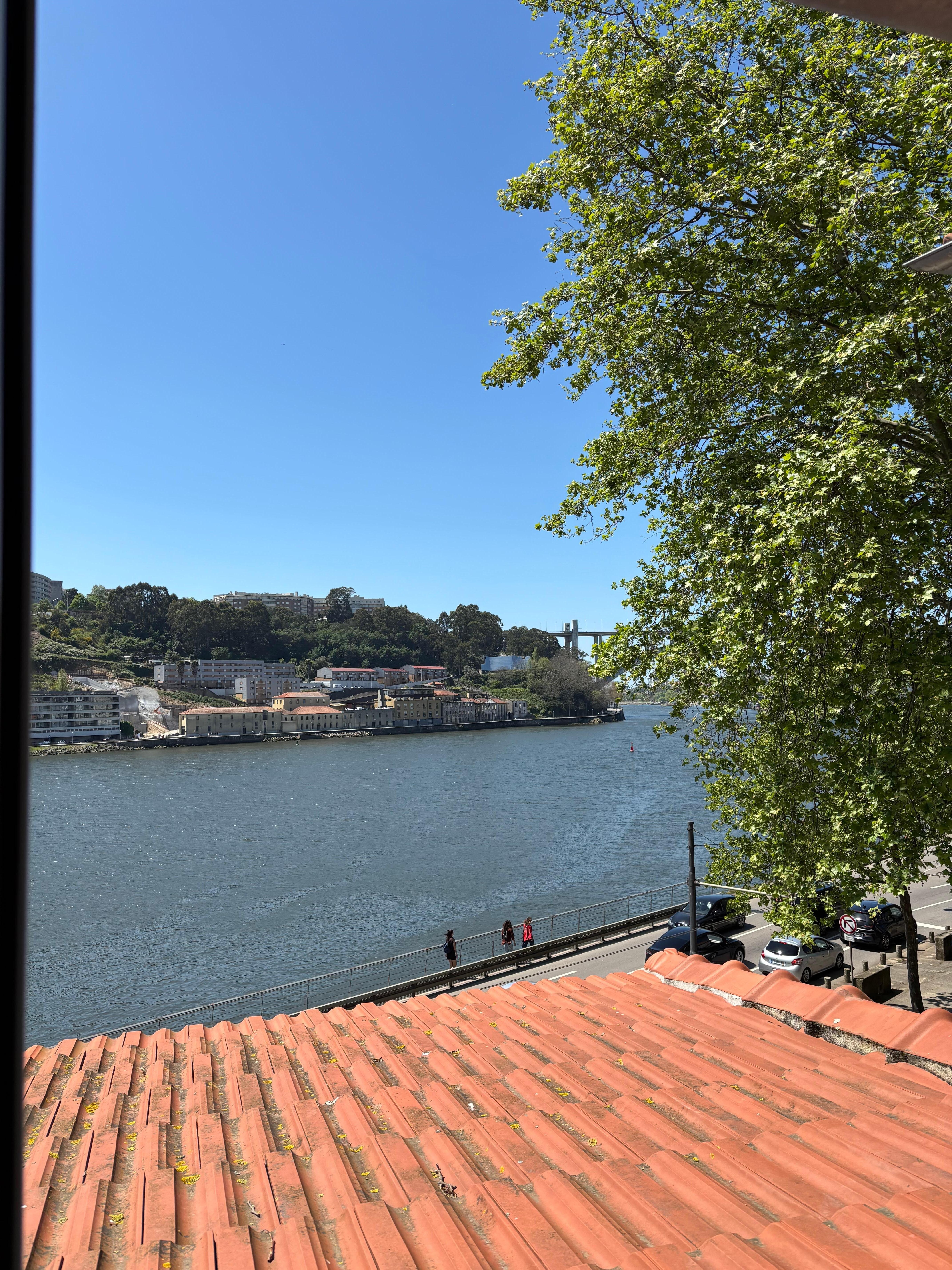 Bedroom view to the river