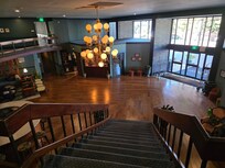 Lobby from top of staircase