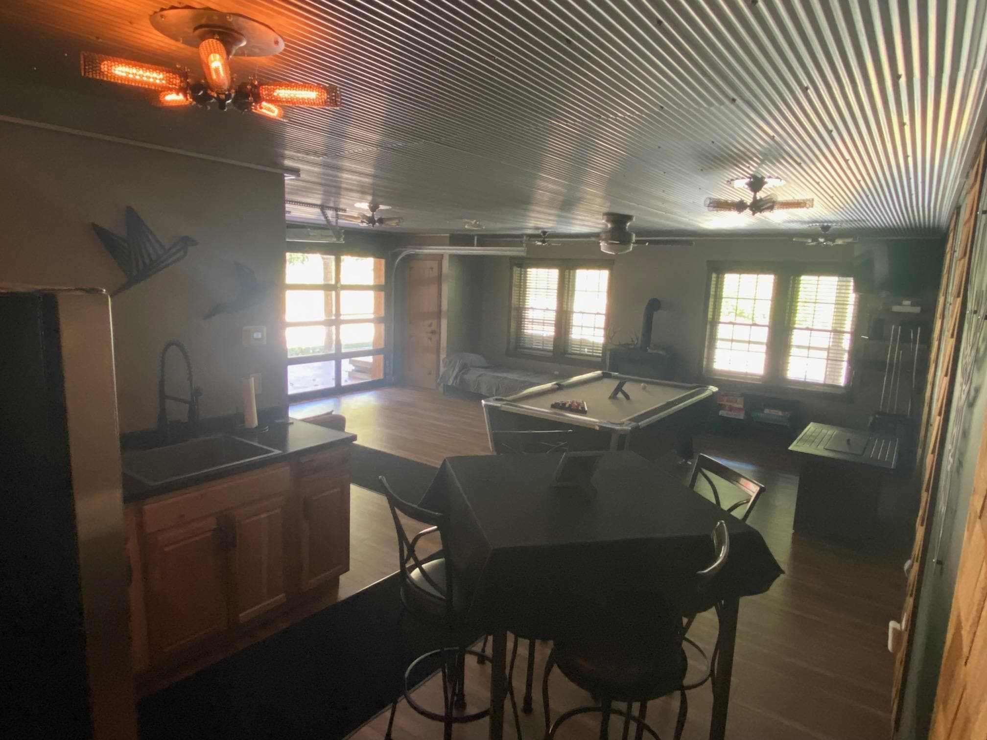 The game room was really neat. Our family would enjoy this so much.