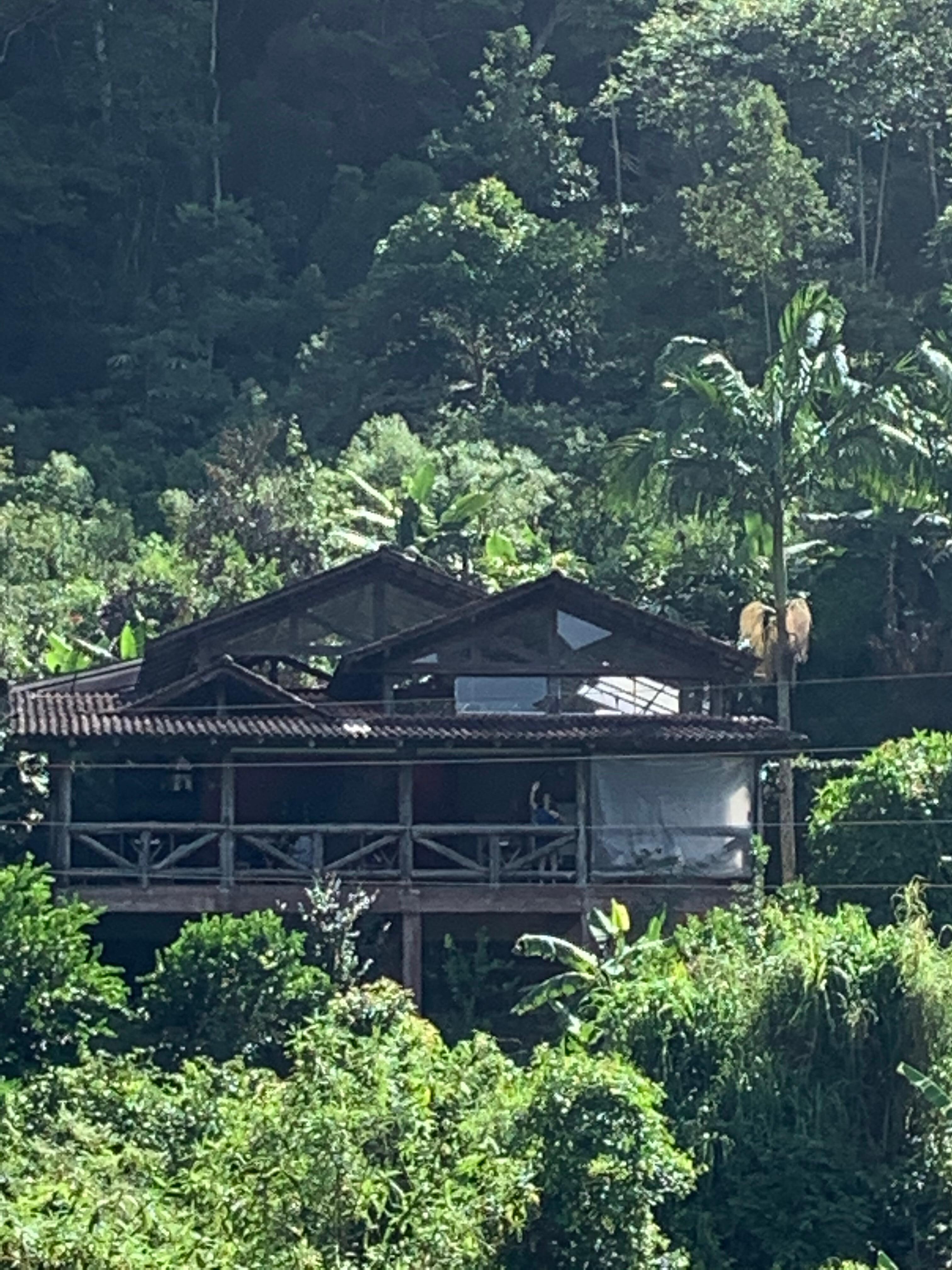 Visão da chegada